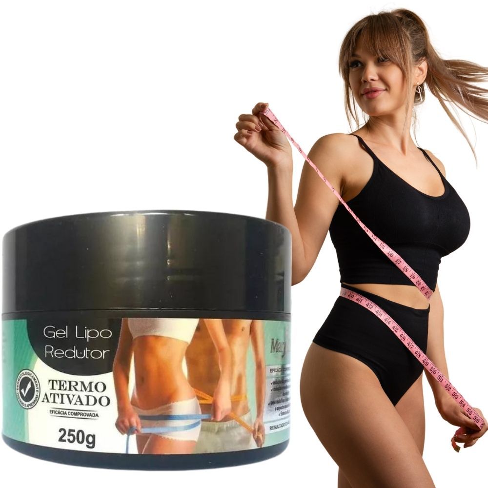Gel Lipo Redutor Termo Ativado Queima Gordura Tipo De Embalagem Pote Fragrância Menta