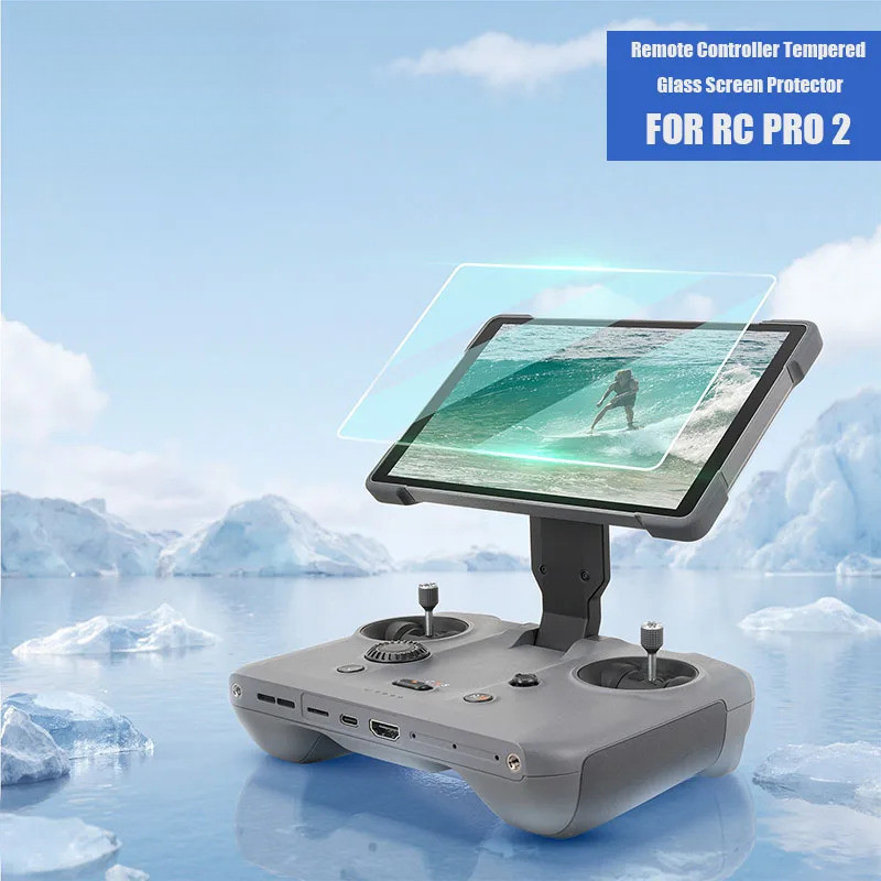Película de vidro temperado para o ecrã do comando à distância DJI RC Pro 2, protetor de ecrã para DJI Mavic 4 Pro, pe