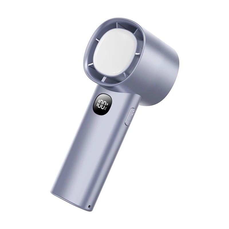 Novo Ventilador Portátil 2025 com 100 Velocidades, Alta Velocidade, 5000mAh, Mini Turbo, Resfriamento, Pequeno, Recarreg