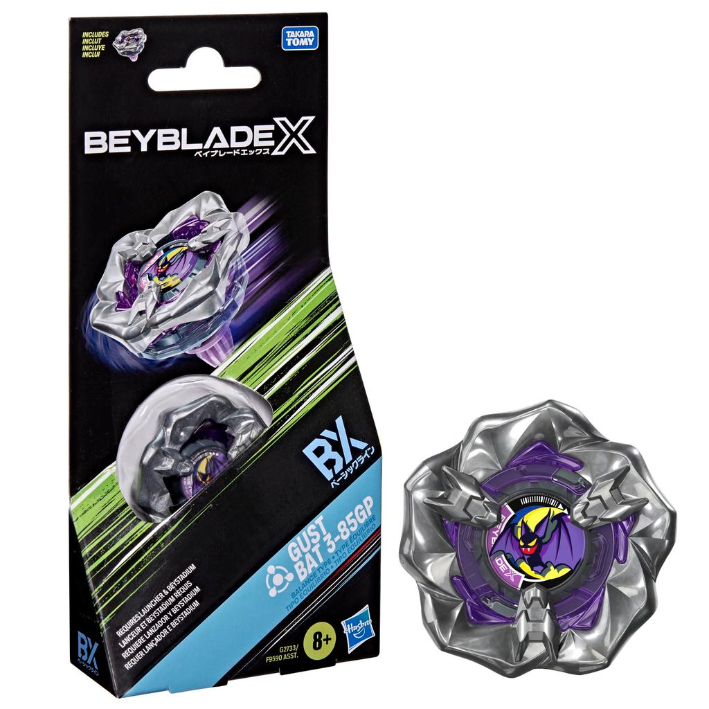【direto do Japão】 Beyblade X Gust Bat BX Booster Pack da Takara Tomy. Brinquedo de pião de equilíbrio para batal
