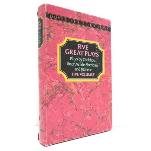Five Great Plays Plays By Chekhov, Ibsen, Wilde, Sheridan And Moliere 5 livros de Henrik Ibsen, Oscar Wilde, Antón Ch...