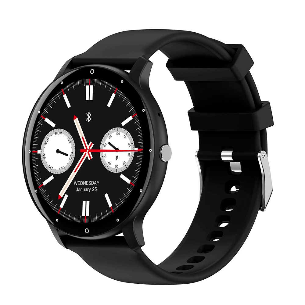 Relógio Smartwatch Zwear Zl02 Pro Bluetooth 5.2 Tela 1.3 pol Preto