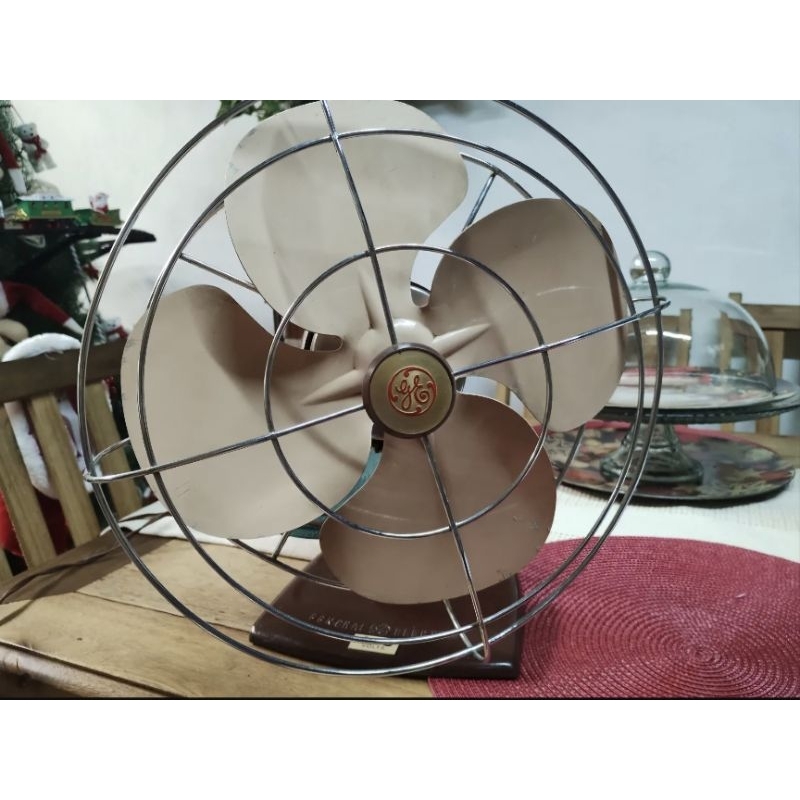 Ventilador Antigo General Electric/ Funcionando- Usado