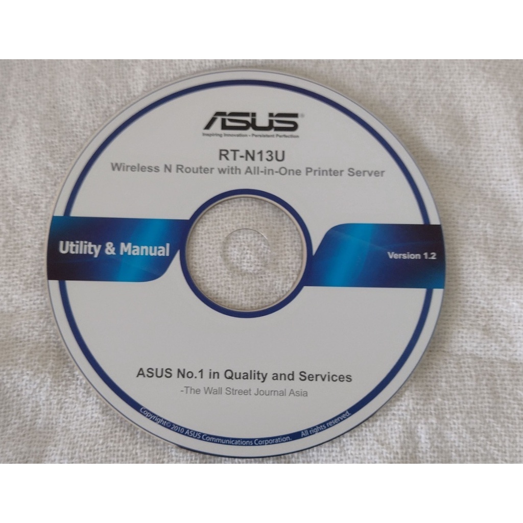 Dvd Com Drivers Do Roteador Asus Rt-n13u Wireless - N300mbps