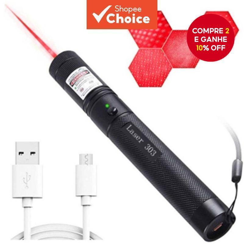 Ponteiro Apresentador Sem Fio CRX Laser Verde De Alta Potência 303 2500mAh Carregador De Bateria Recarregável