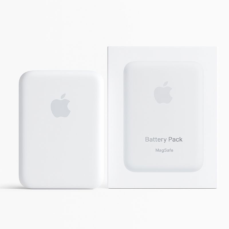 Battery Pack MagSafe Original Apple – Carregador Portátil Sem Fio iPhone 12 13 14 15 Pro Max Bateria Turbo Recarregável