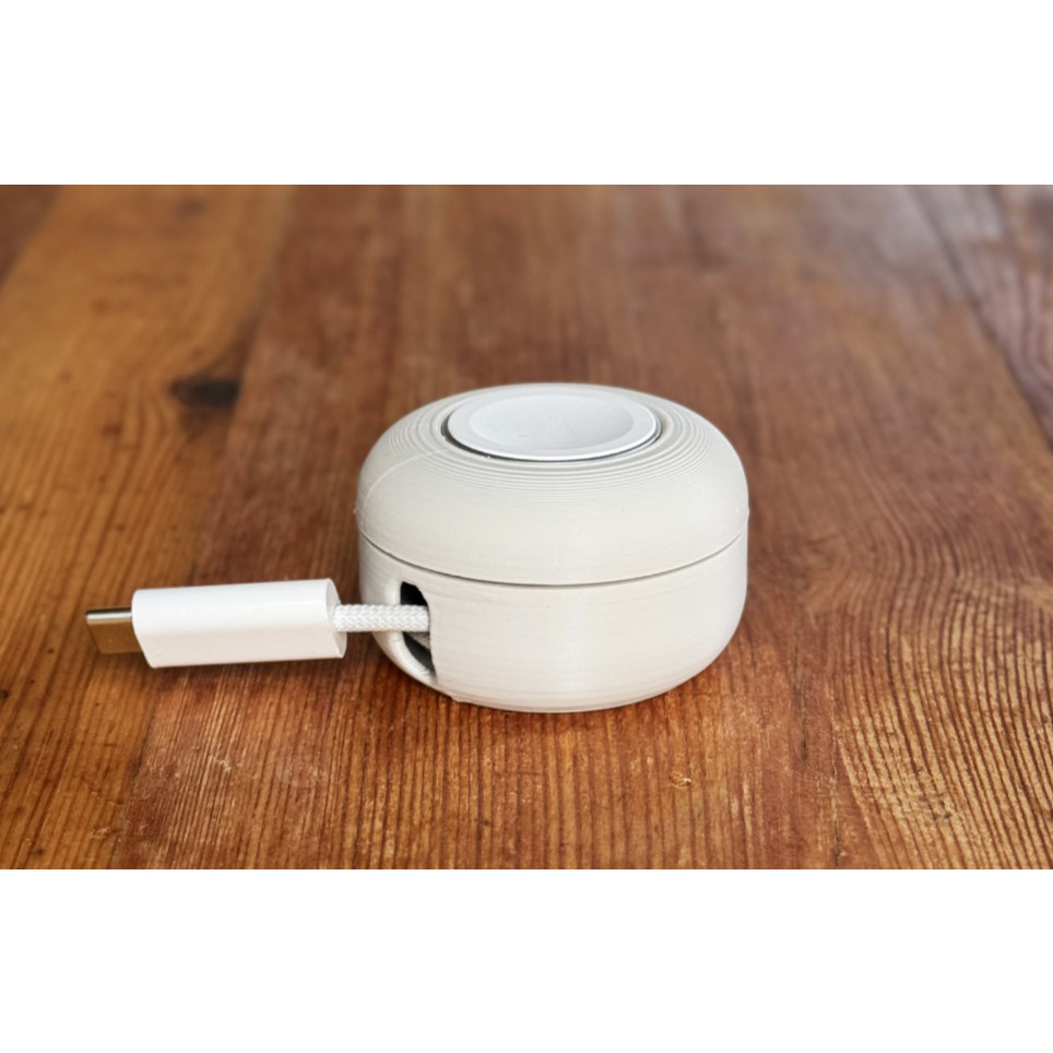 Suporte para Carregador Apple Watch – Organizador Compacto e Minimalista