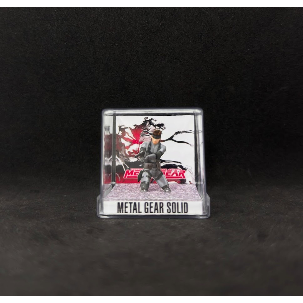 Mini Cubo Diorama Metal Gear Solid