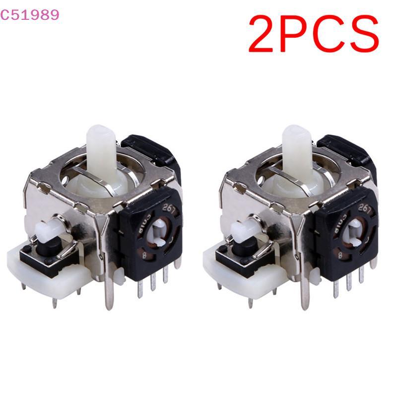 [kaan] 2 Pcs Substituição 3D Joysti Analog Sti Para Controlador Sem Fio 360 BR