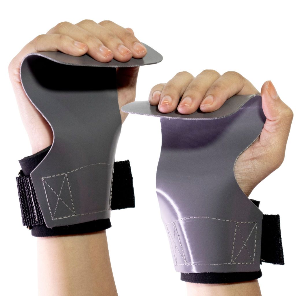 Luva par de hand grip pull up, chest to bar, toes to bar ou bar muscle up carbonfit