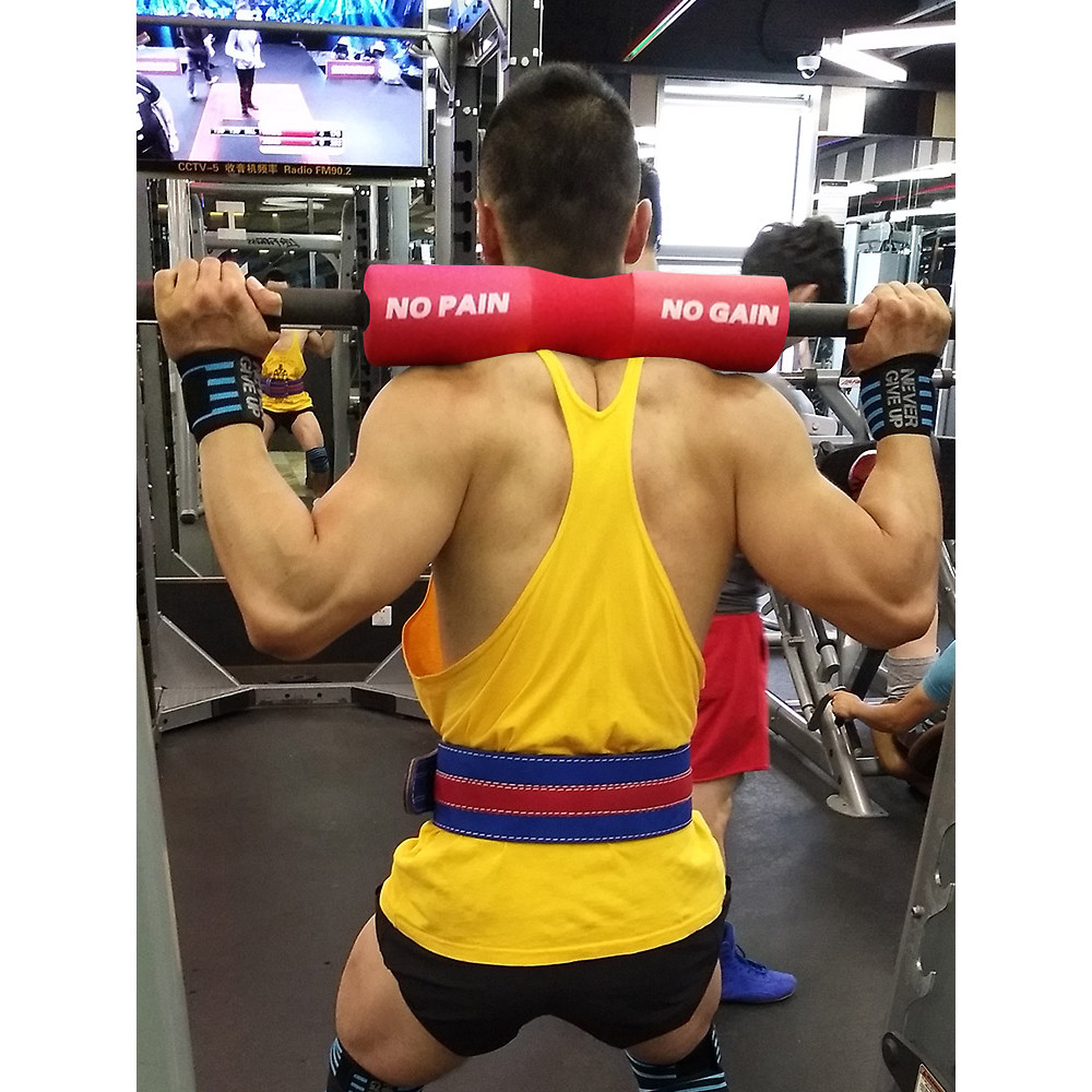 Almofada de pescoço de agachamento Almofada de ombro feminina Fitness Hip Bridge Hip Push Barbell Bar Capa protetora Dea