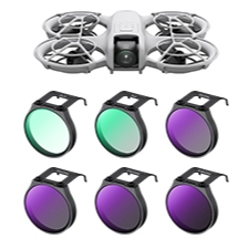 Conjunto De Filtros K & F UV CPL ND8/16/32/64 Para DJI NEO Multirrevestido AGC