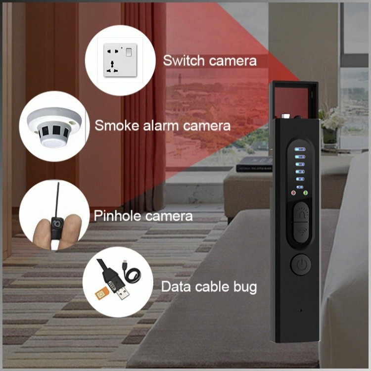 detector de sinal de carro inteligente, detector de câmera anti-cândida, localizador de varredura de câmeras anti-vigilâ