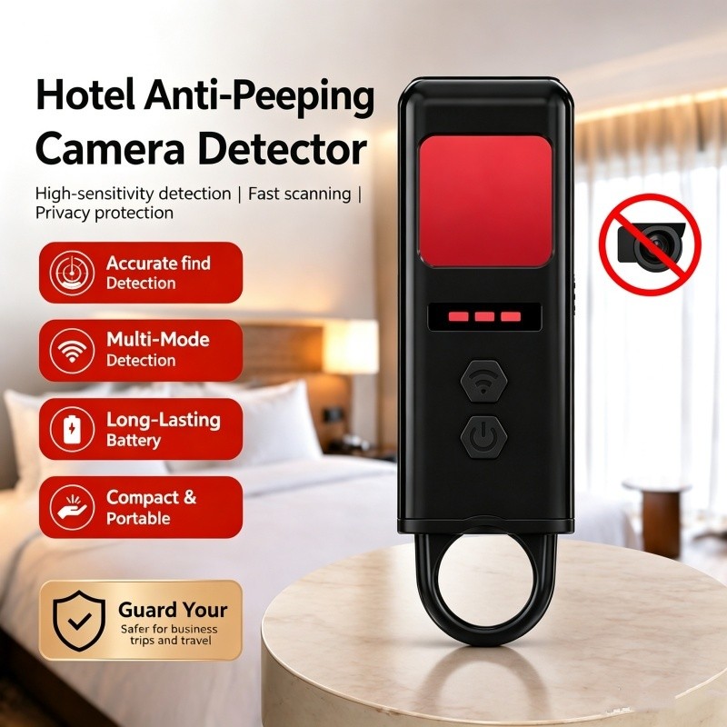 Detector Anti-Espião Portátil , De Sinal De Câmera Oculto Inteligente , Localizador De Insetos Para Uso De Segurança Pes
