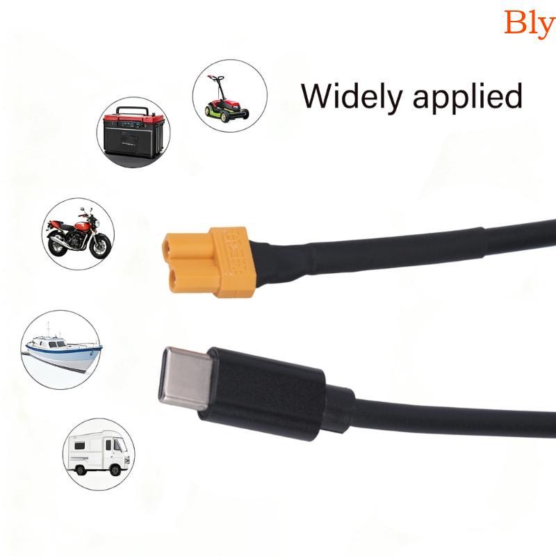 Cabo De Carga Bly XT30 Para Pacotes De Linha De Conexão Fêmea USB C Carregamento E Tarefas De Diário