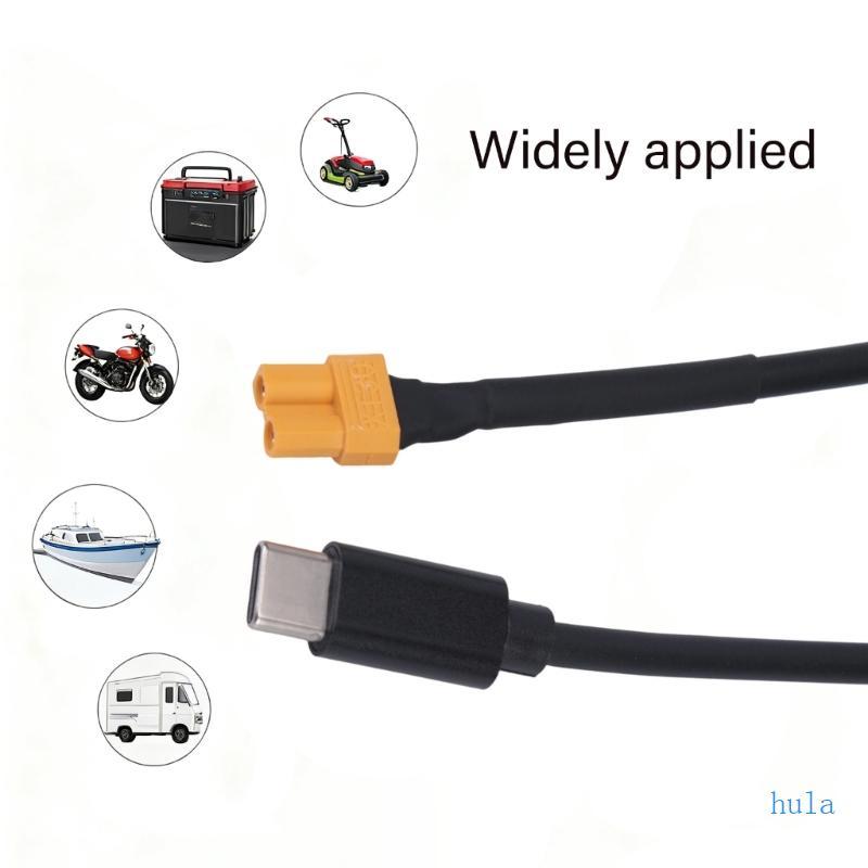 USB C Para XT30 Fêmea Uso Carregamento XT30