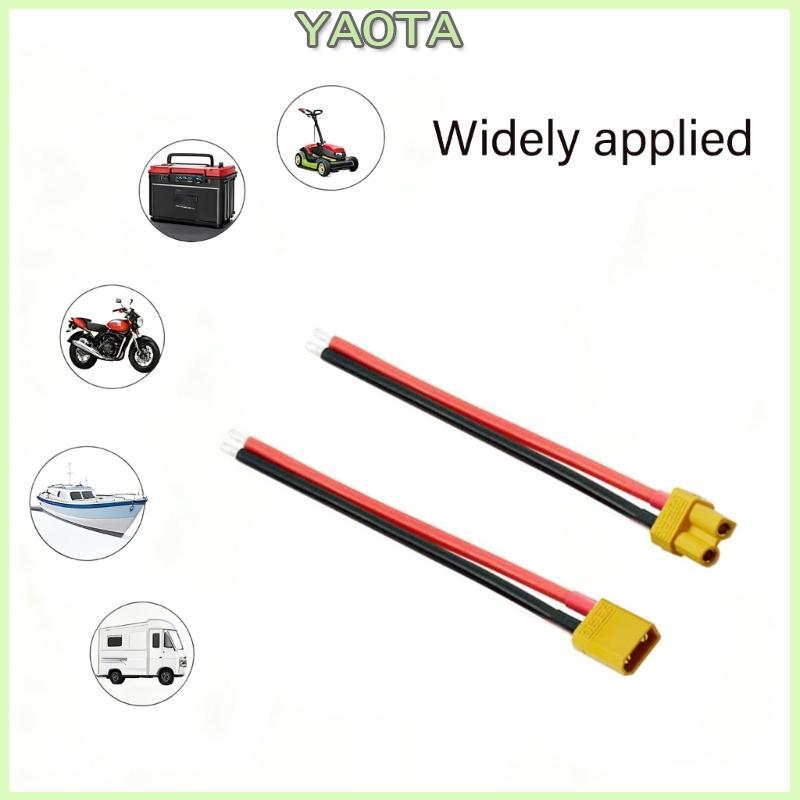 Fio Calor Do Silicone Yao 14AWG Conector Fêmea Da Tomada XT30