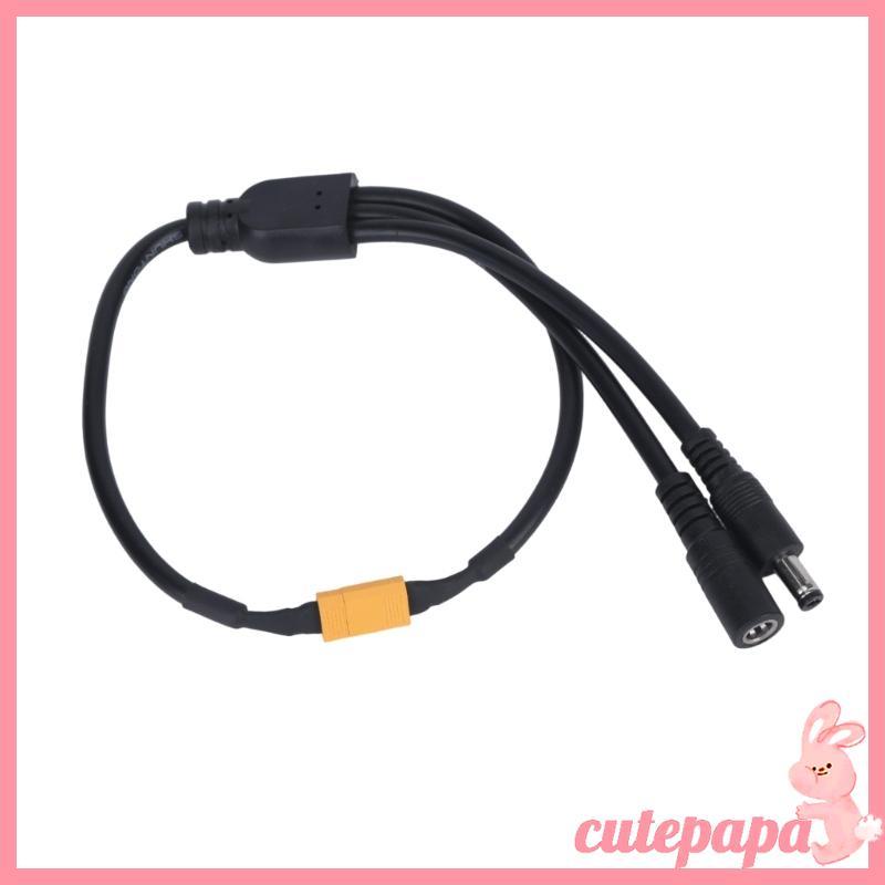 cutepa 30cm XT30 A 5 5x2 1mm Carregamento Para Uso Projetos