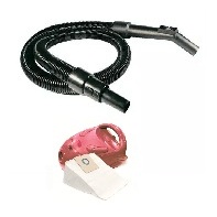 KIT PARA ASPIRADOR DE PÓ ARNO TRITON 1200 1300 1400 PARQUET MANGUEIRA E SACOS DESCARTÁVEIS