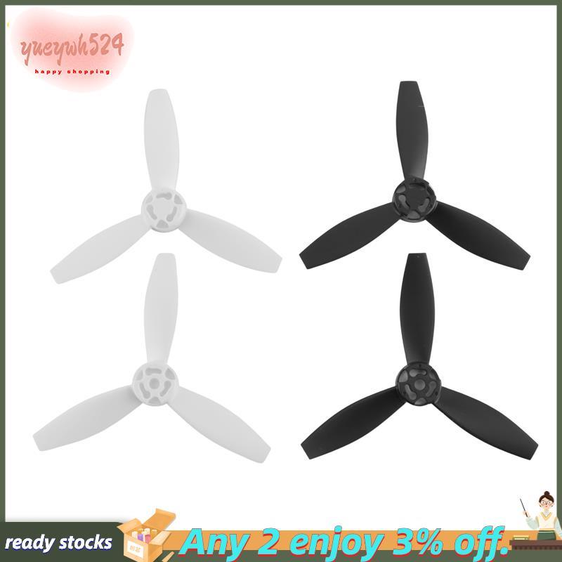 4 Hélices Adereços Peças De Reposição Lâminas Para Drone Parrot Bebop 2 Preto Branco