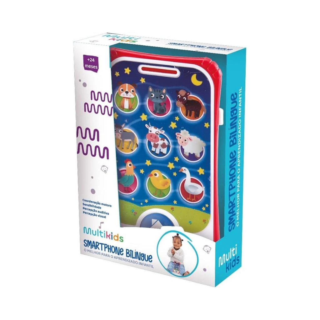 Smartphone Bilíngue - Multikids BR2098