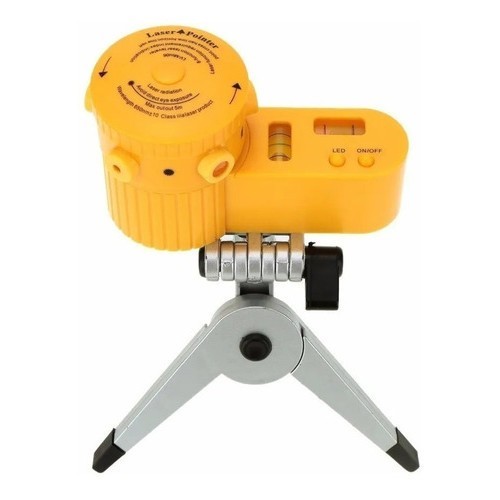 Nível Laser Giratório Mini Tripé Profissional Pedreiro Engenharia