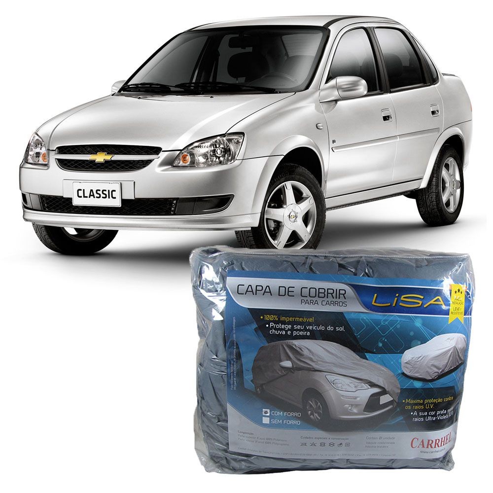 Capa Protetora Chevrolet  Classic Impermeável Forrada (M296)