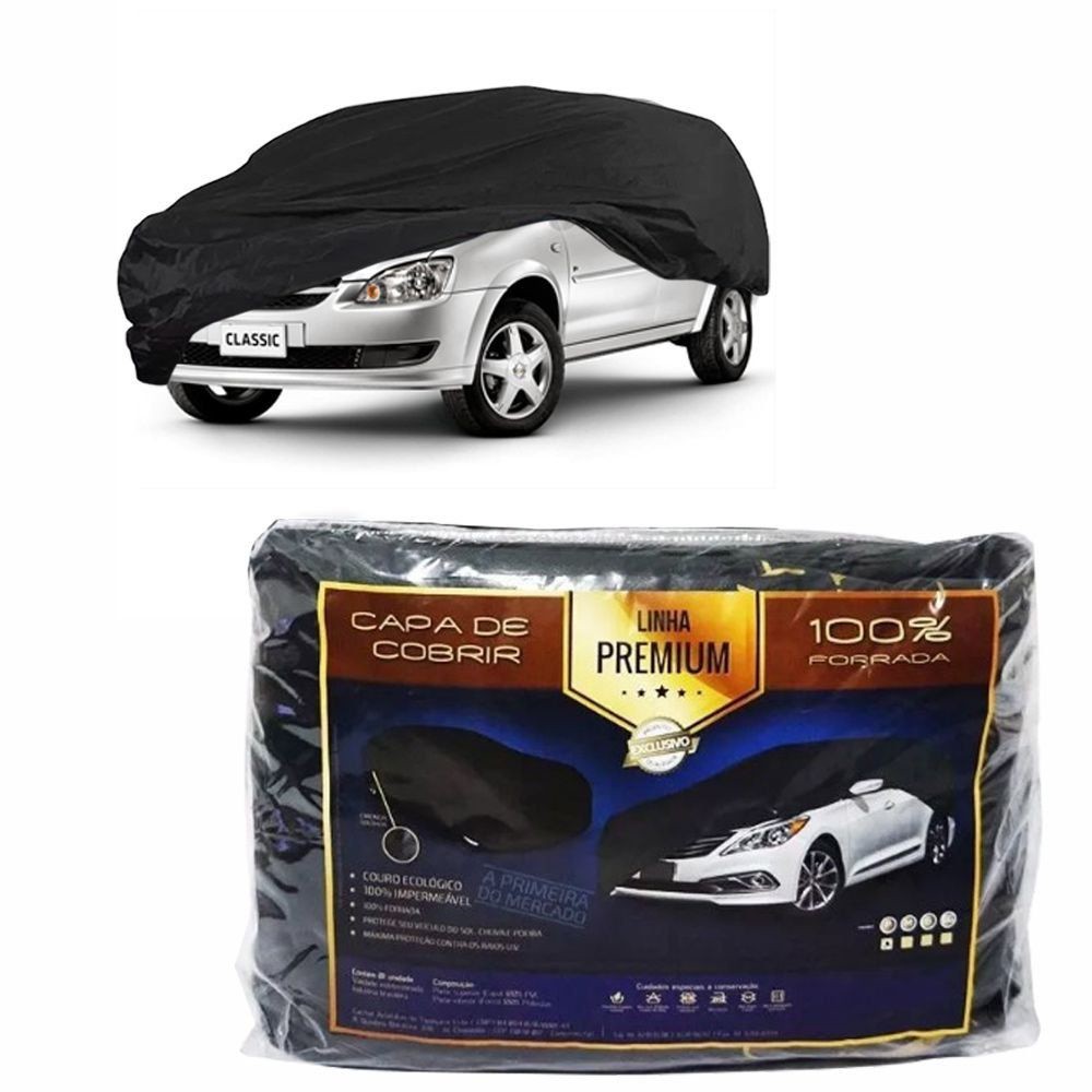 Capa Couro cobrir Chevrolet Classic Impermeável Forrada (M309)