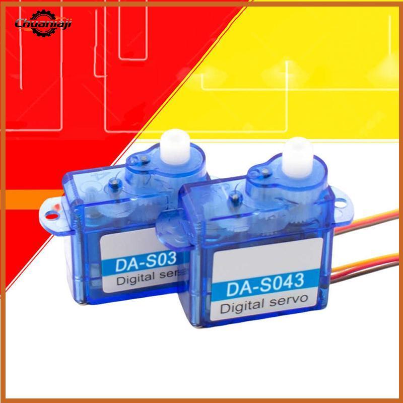 Chuaniaji Mini 3.7g 4.3g Digital RC Servo De Reação Rápida Anti-Interferência Para Modelos De Barco De Helicóptero De Ae