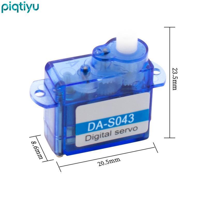 PIQTI Mini GH-S37D/S37A 3.7g S43A 4.3g Servo Digital Para Avião RC Heli