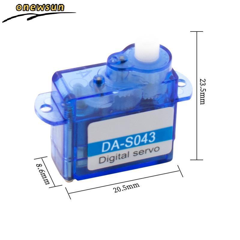 Mini Servo Digital 3.7g 4.3g RC De Alta Precisão E Baixo Ruído Para Modelos De Barco Helicóptero De Avião
