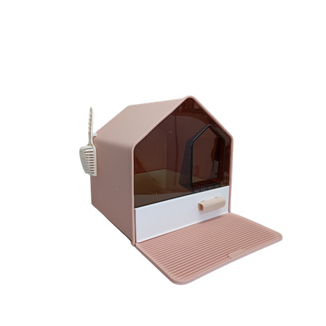 Sanitário Para Gatos Lar Doce Lar Great Pets Rosa