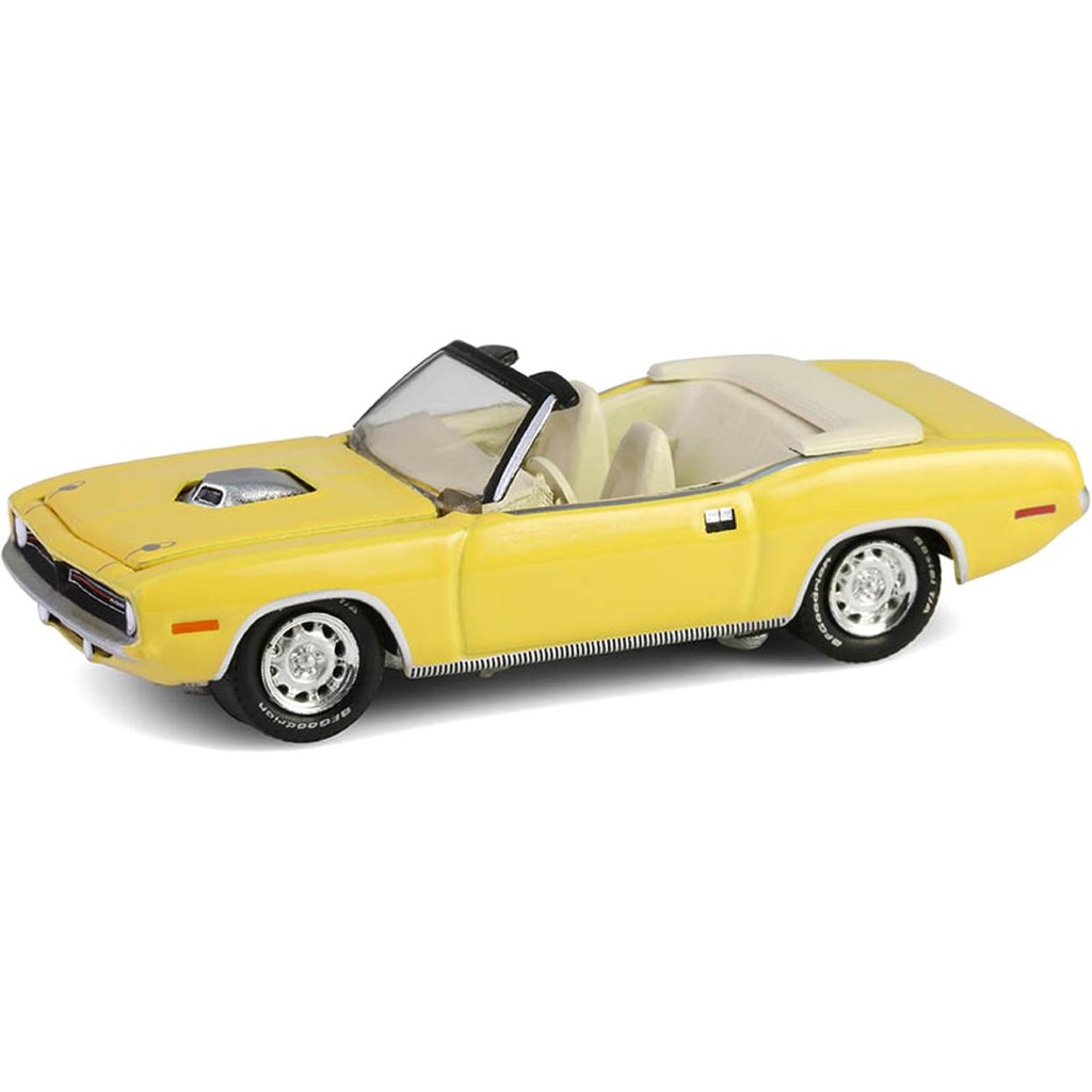 Miniatura - 1:64 - 1970 Plymouth 'Cuda Convertible - Barrett-Jackson 15 - Greenlight 37320