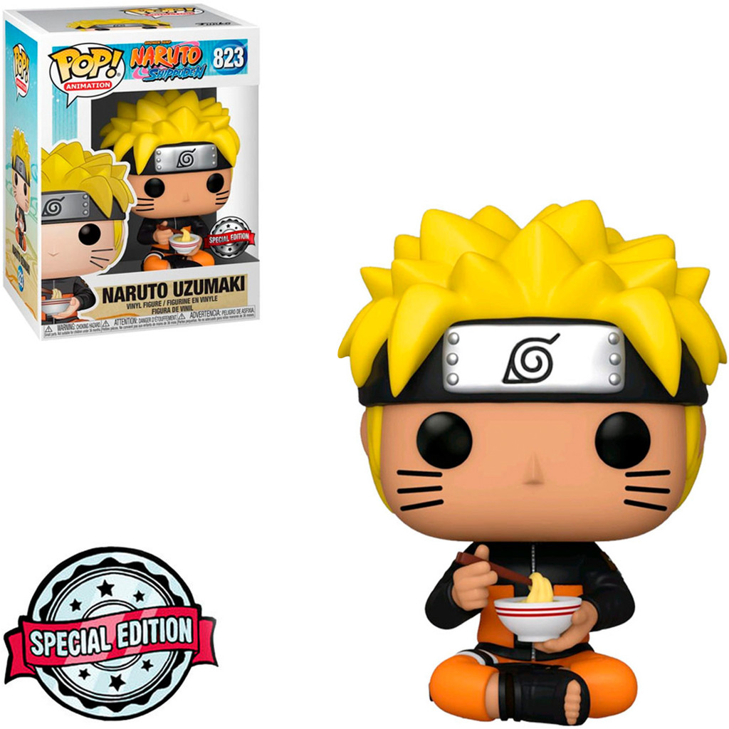FUNKO POP ANIMATION NARUTO UZUMAKI  WITH NOODLES 