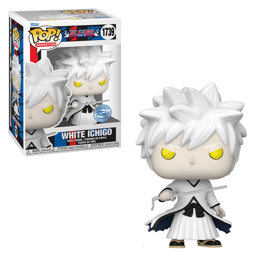 FUNKO POP ANIMATION BLEACH EXCLUSIVE - WHITE ICHIGO #1739