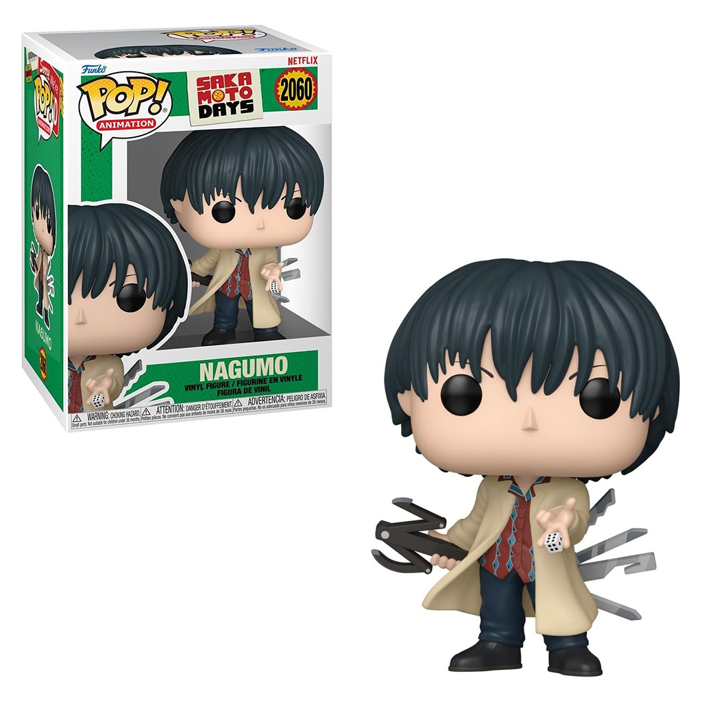 FUNKO POP ANIMATION SAKAMOTO DAYS - NAGUMO 2060 NOVO ORIGINAL