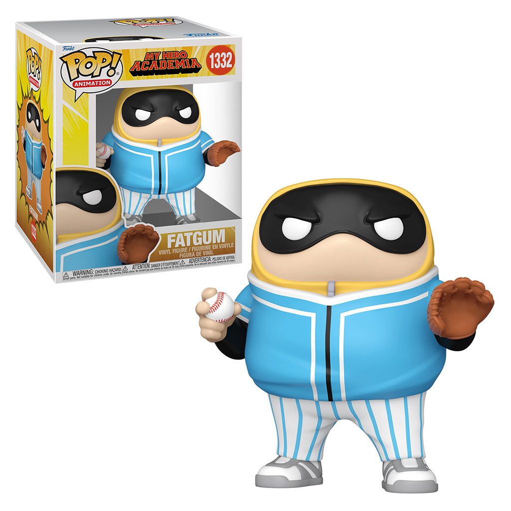 FUNKO POP ANIMATION MY HERO ACADEMIA SUPER SIZED - LEAGUE BASEBALL FATGUM 1332 NOVO ORIGINAL