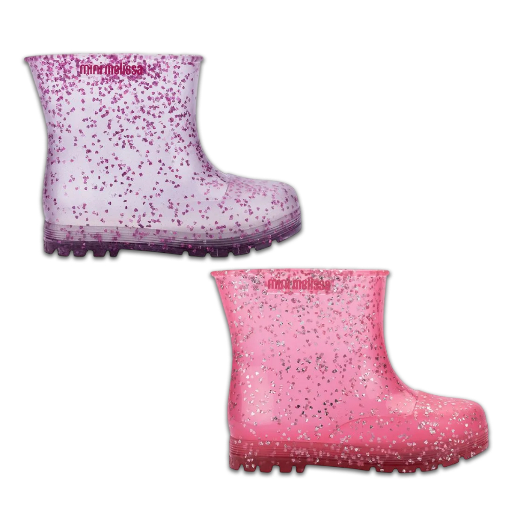 Galocha Mini Melissa Welly Shiny Elements Baby - 38072