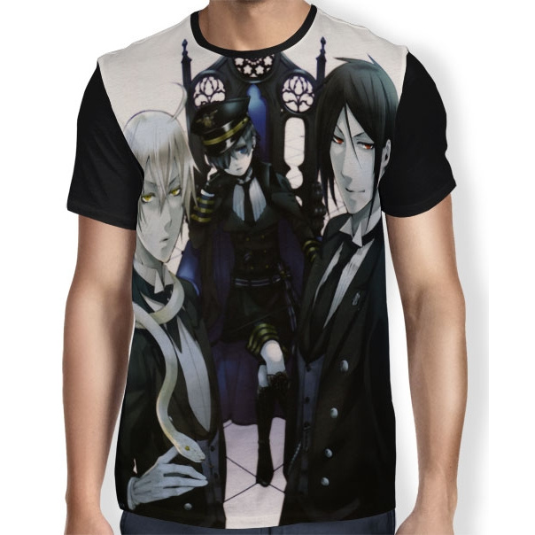 Camisa FULL Master - Kuroshitsuji - Black Butler