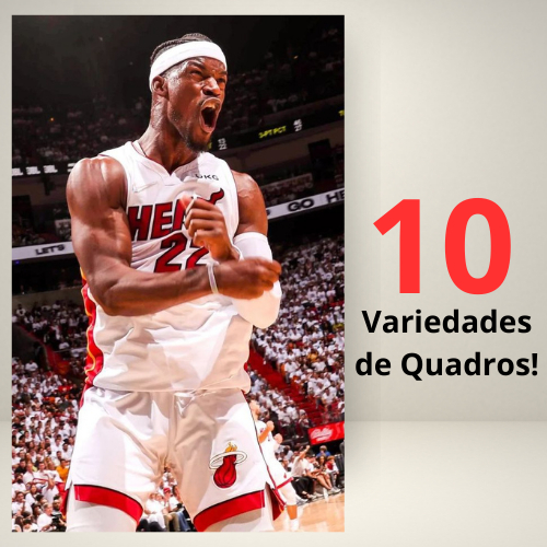 Jimmy Butler | Quadro Decorativo MDF 20x30cm