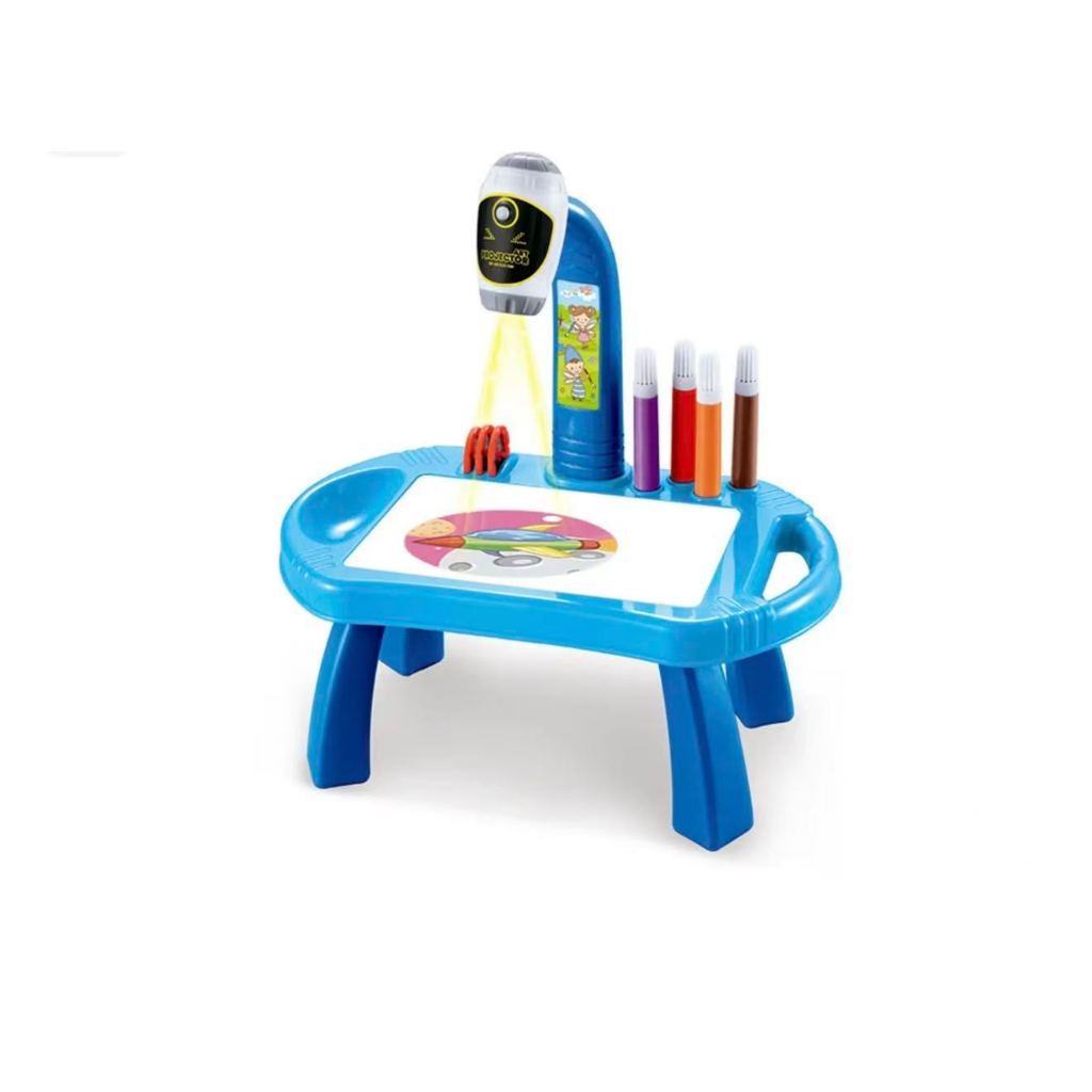 Children Learning Desk Trace And Draw Projector Art Drawing