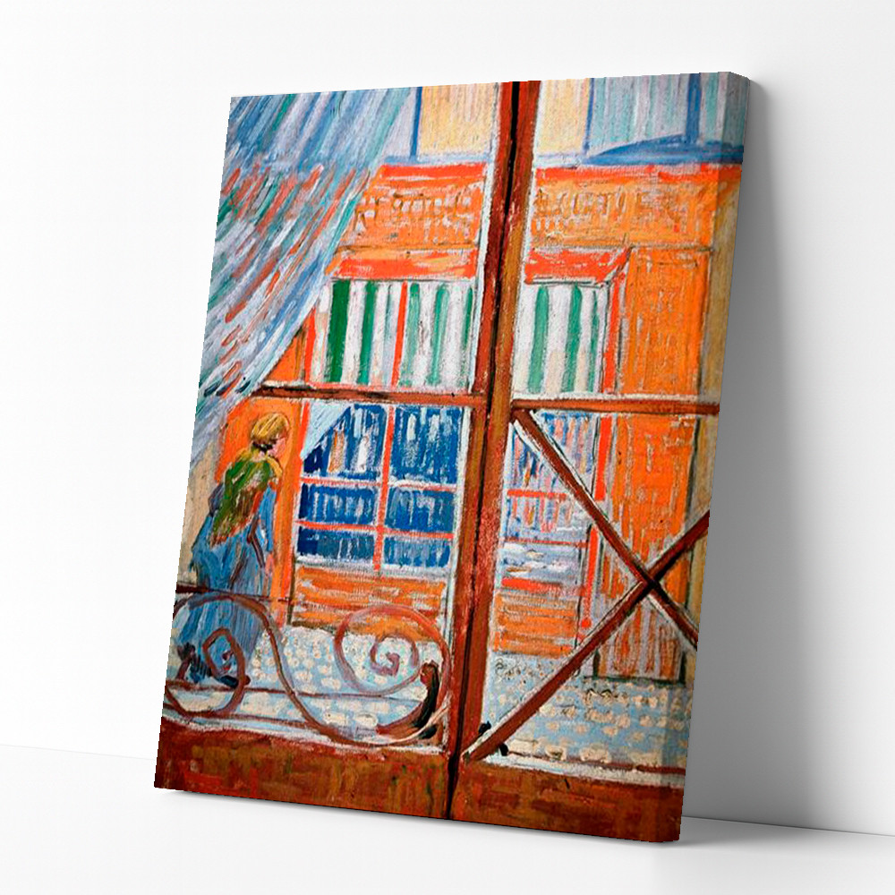 Quadro Vista da Janela em Arles – Vincent van Gogh