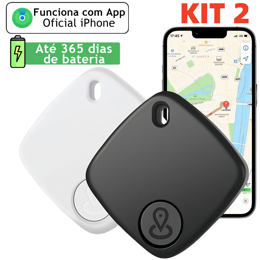 Rastreador GPS Inteligente Mini Lembrete Anti-Perda Para iOS Apple Find My MFI Car Key Child