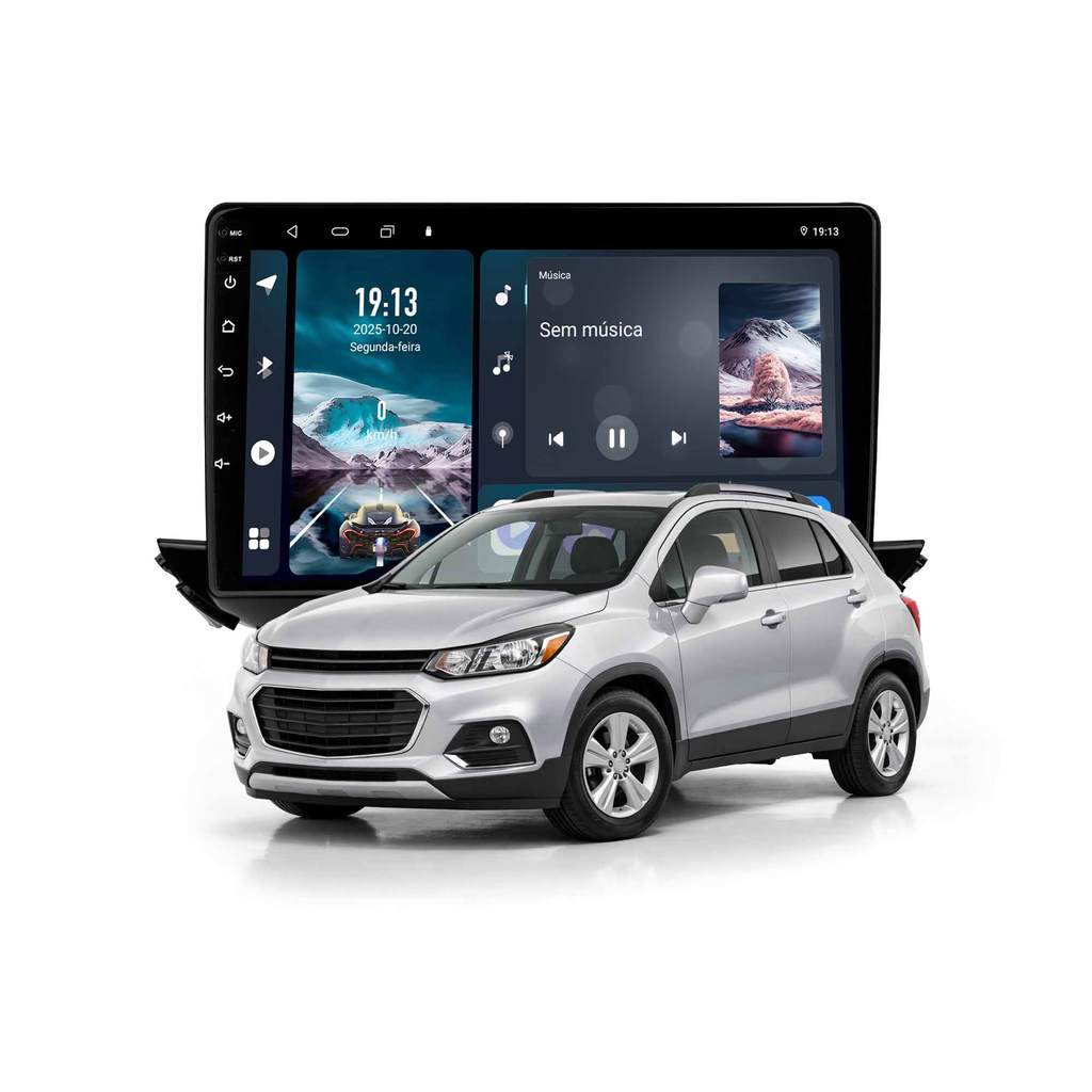 Multimidia Soaudio Tracker 2017 A 2019 Octacore 4+64gb 4g 9p Carplay Android Auto Com GPS E Wifi