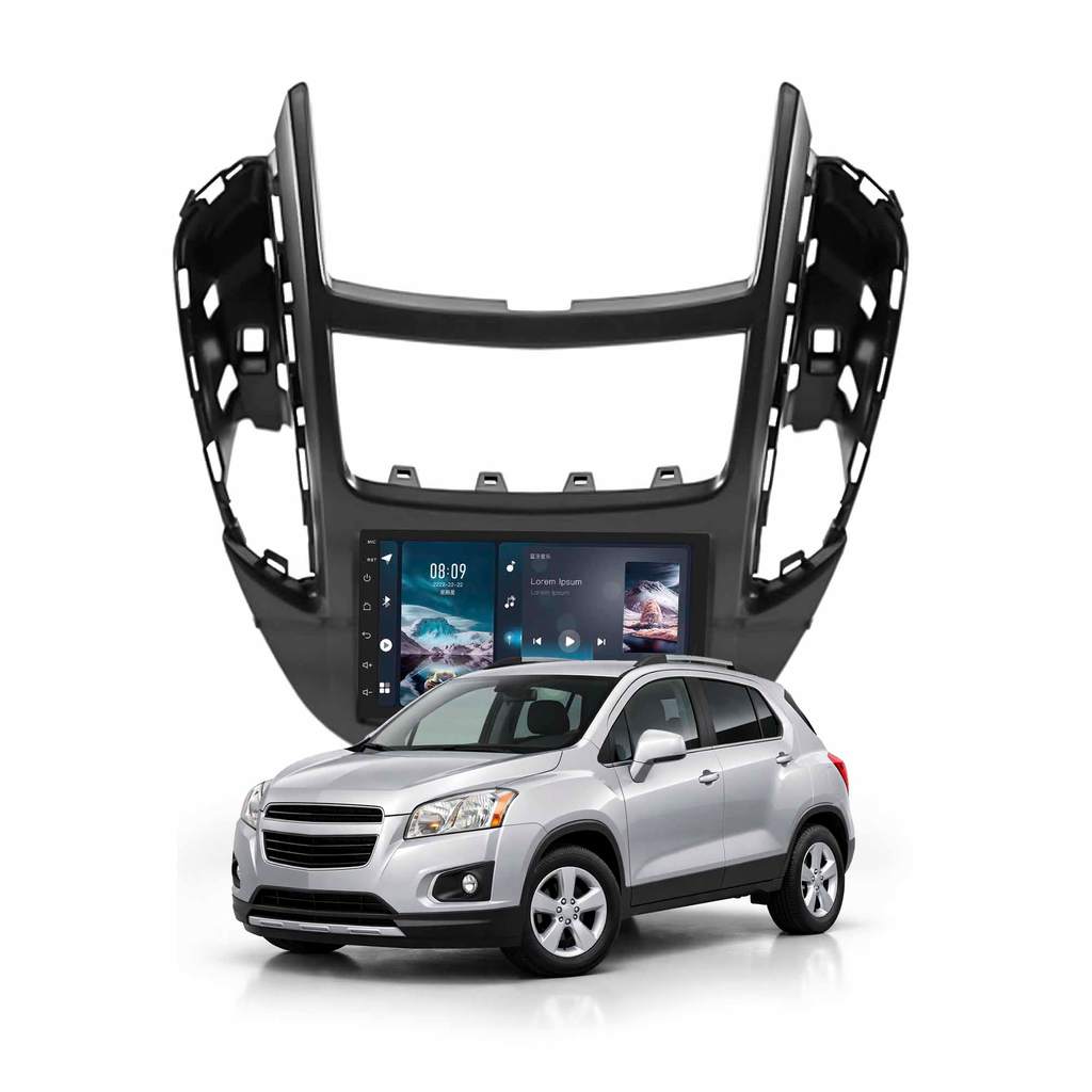 Multimídia 7 Tracker 2013 A 2016 Soaudio S Line 64gb Carplay Android Auto Com GPS E Wifi