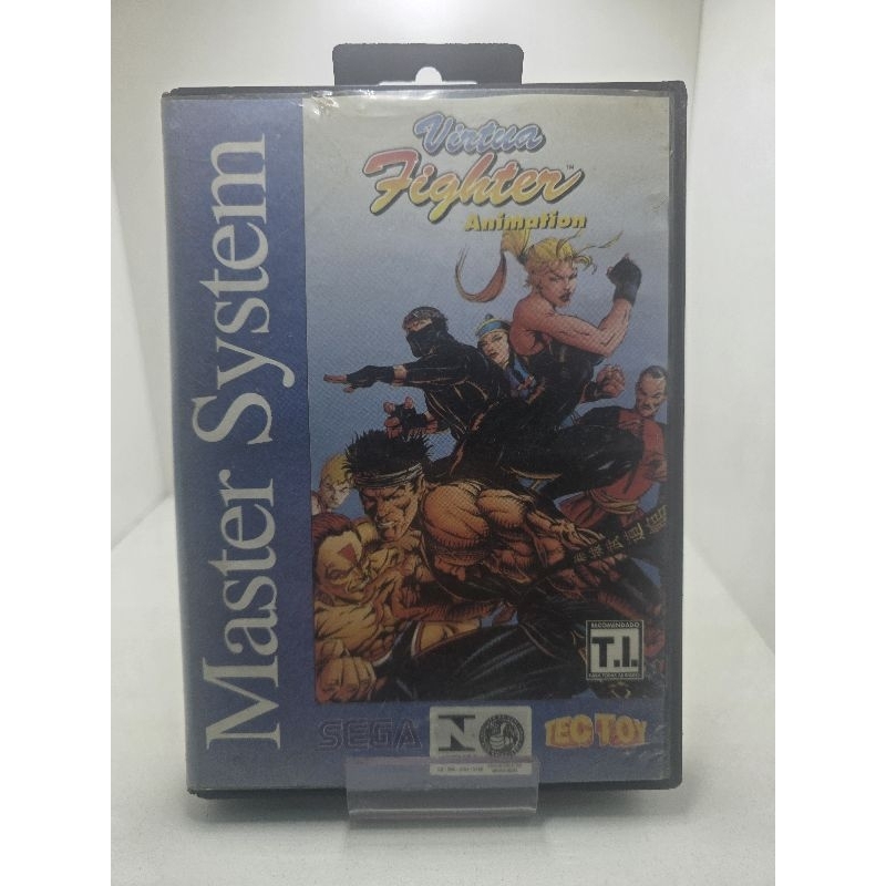 VIRTUA FIGHTER ANIMATION MASTER SYSTEM ORIGINAL TECTOY