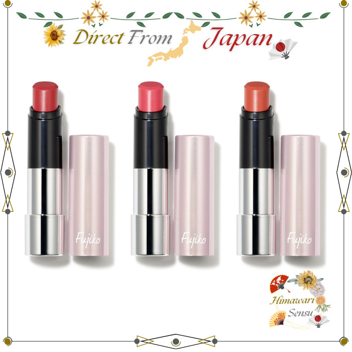 Fujiko no-look lip balm with rich moisture and long-lasting color【 Direct from Japan 】