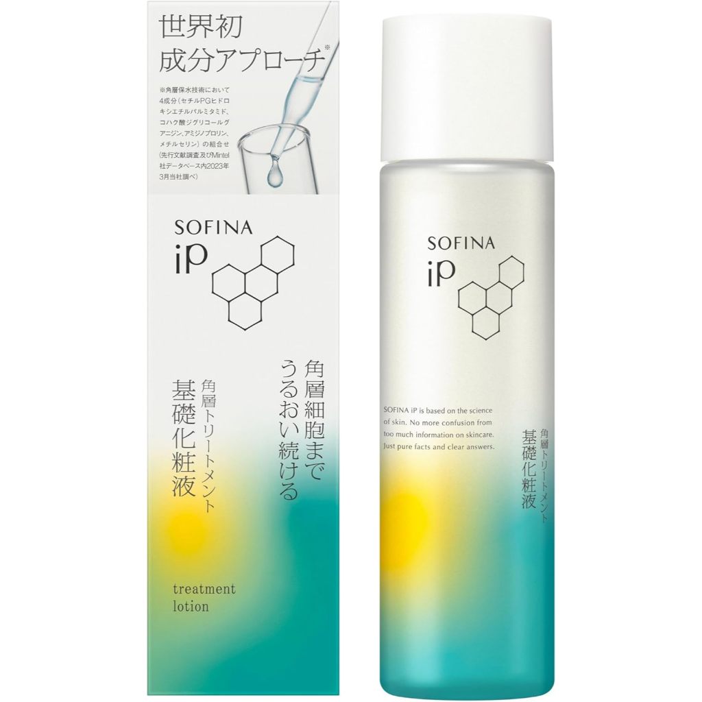 SOFINA iP Toner Treatment Lotion Refill Pump Type Hydrating Long-lasting Moisture Barrier Clear Floral Energy from Japan
