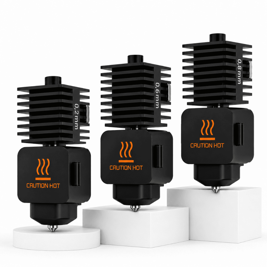3 Hotend A2l A1 Mini Kit 0,2 0,6 0,8 Impressora 3d Bambu Lab