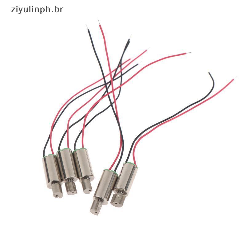 ziyulinph Baixo Ruído 612 Mini Motor Coreless 6mm 5/10 Pçs Para Escova De Dentes Elétrica Wearable Componentes Do Dispos